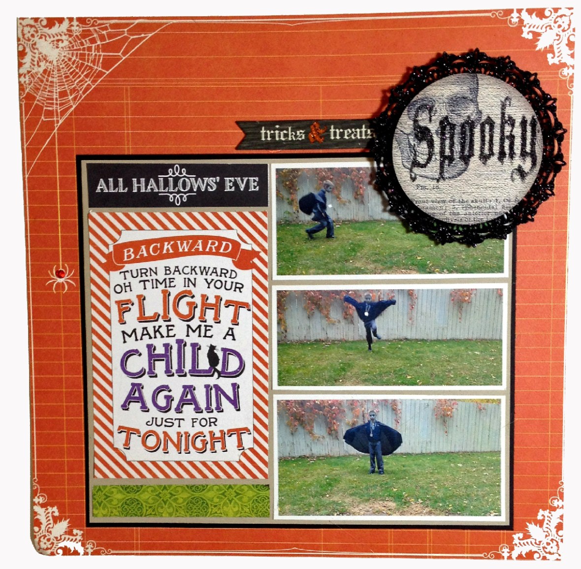 We went a little batty this Halloween.