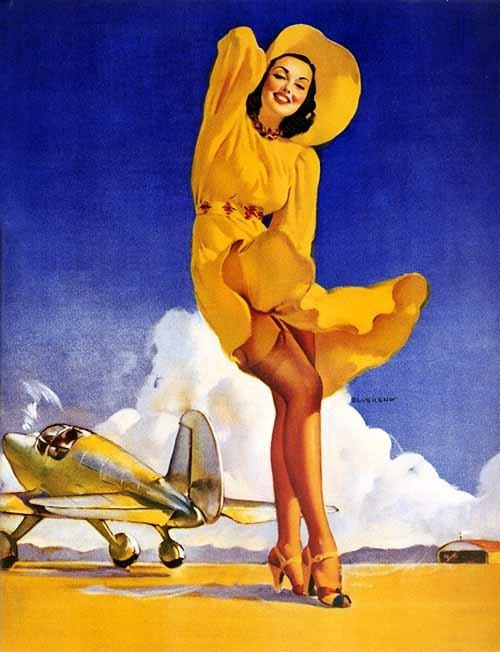 Pin-Up with Plane Fabric Block http://www.ebay.com/itm/Pin-Up-Girl-with-Plane-8x10-Fabric-Block-Great-tor-Quilting-Pillows-Wall-Ar-/251250357722