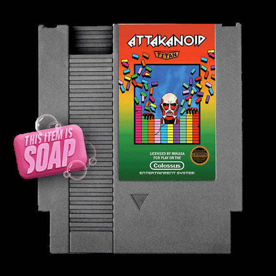 Nintendo soap from Amanoxford