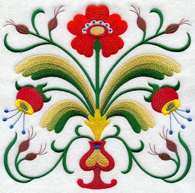 Machine embroidery pattern from www.emblibrary.com