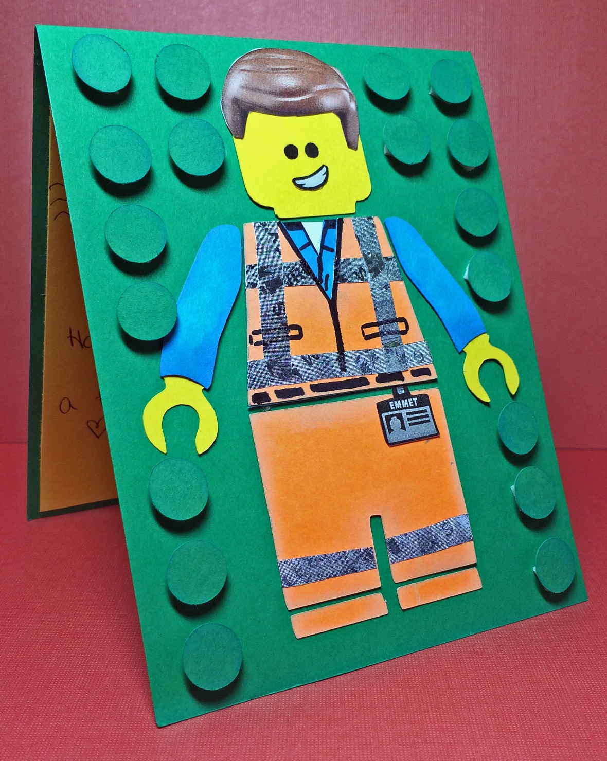 Emmet Lego Movie Card