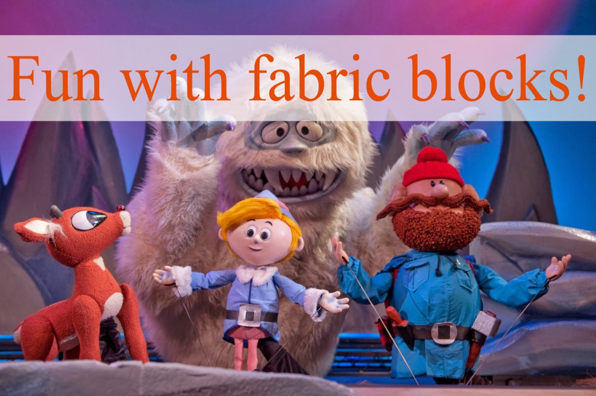 Fun with fabric blocks