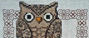 Finished cross stitch by Bella Stitchery